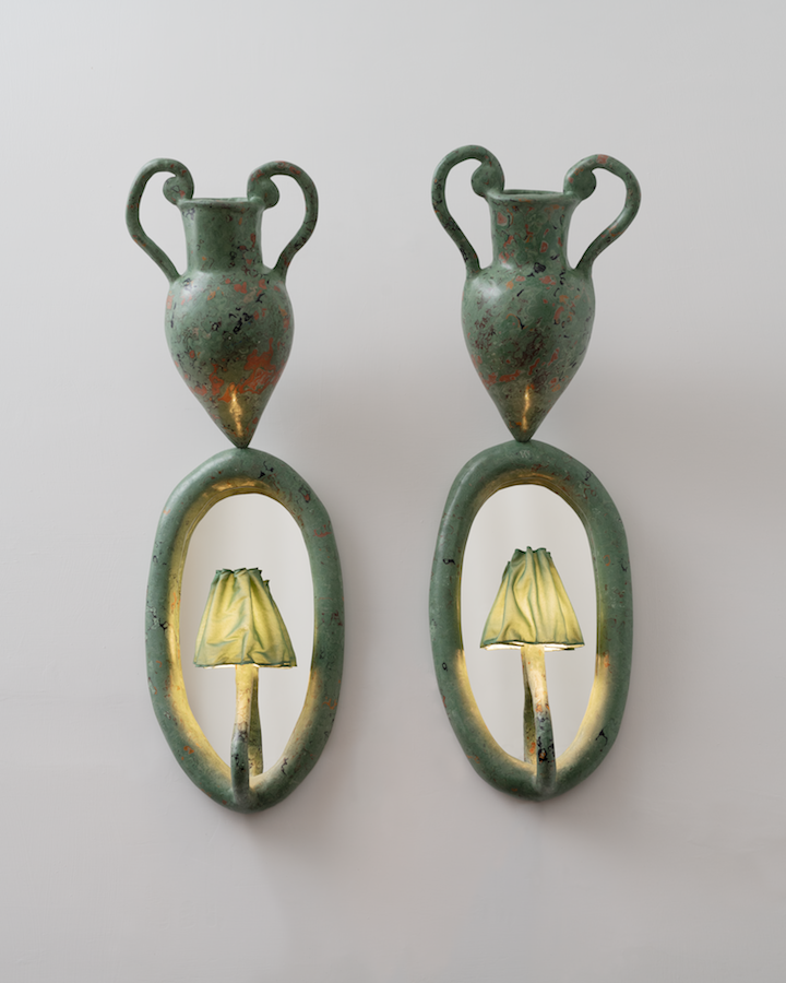Pair of Giant Amphora Wall Lights, 2021